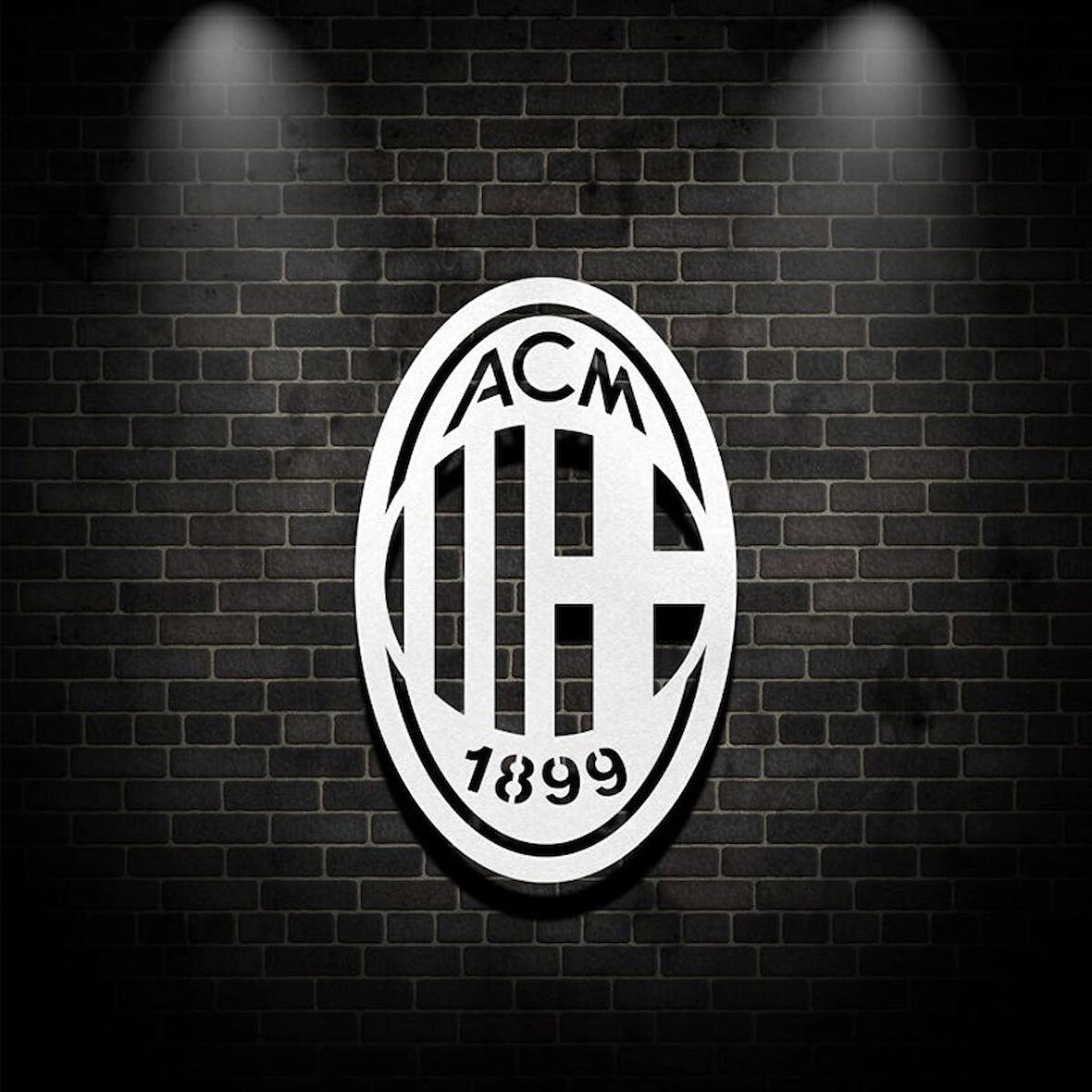 Beyaz Milan Dekoratif dekor tablo 