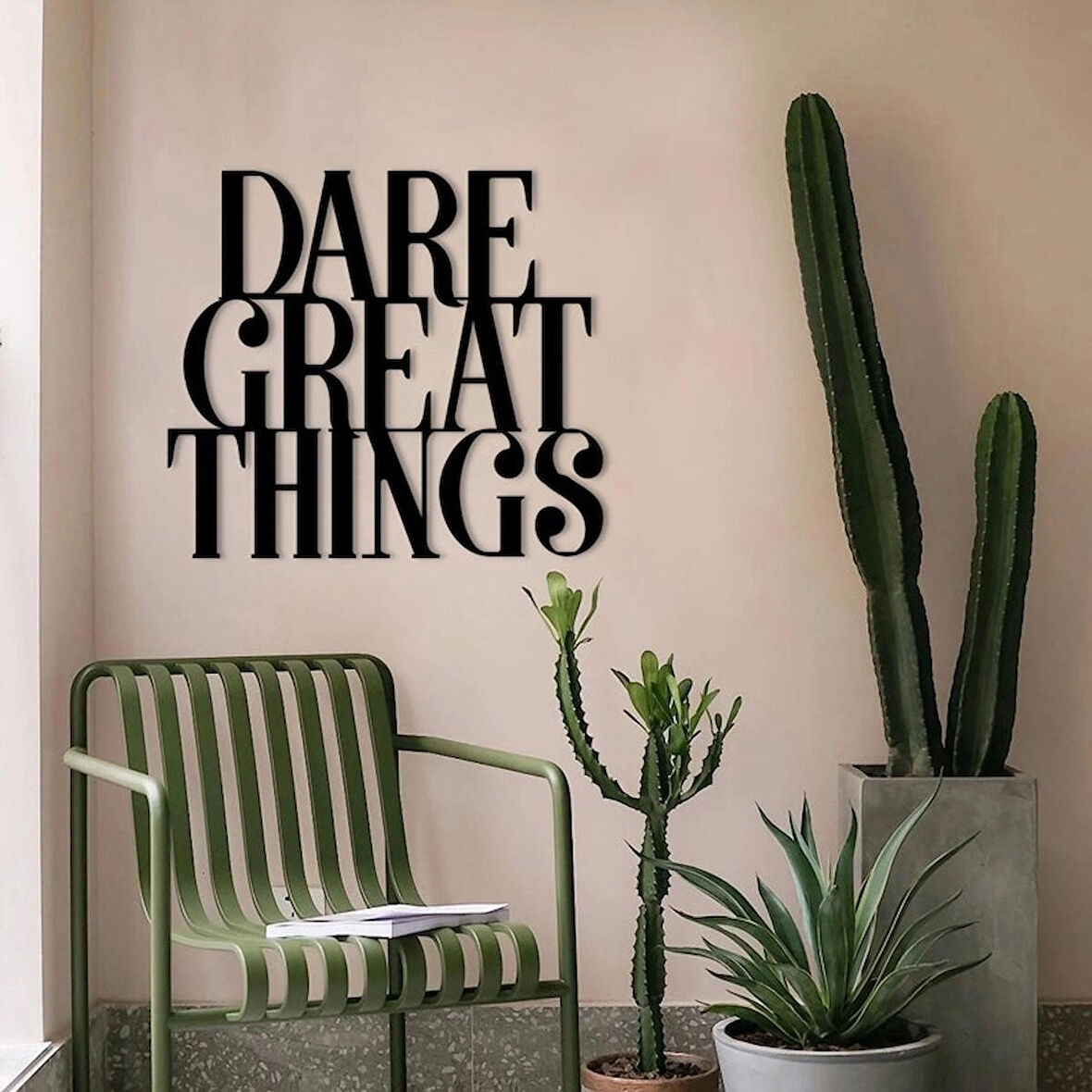 Dare Greant things Duvar Dekoru