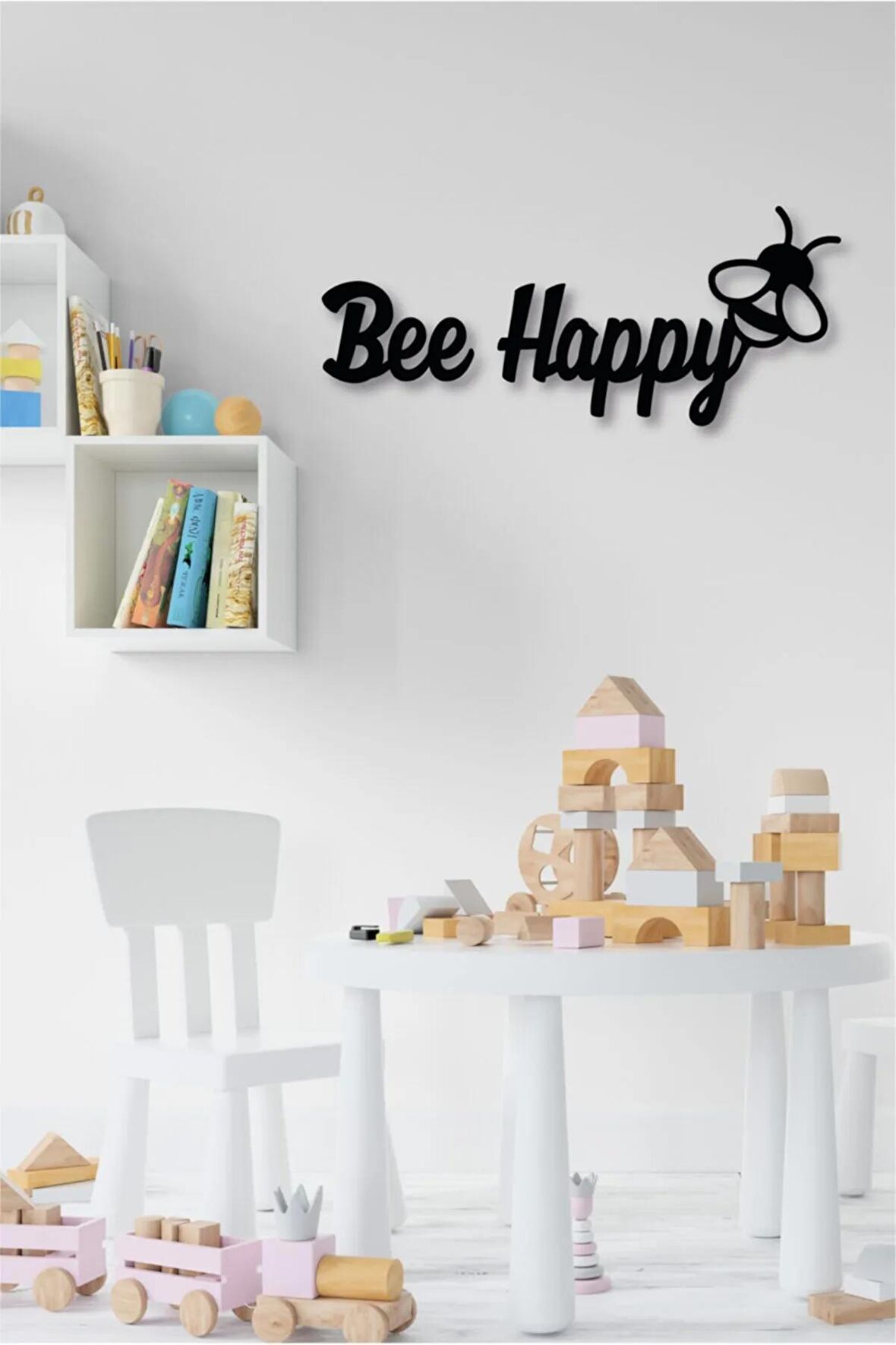 Bee Happy Duvar Yazısı