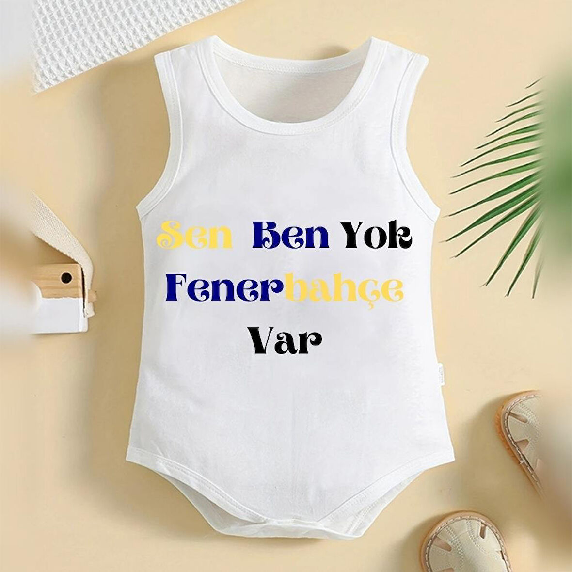 %100 Pamuklu Organik Baskılı Premium Çıtçıtlı Bebek Body Atlet Zıbın 00404