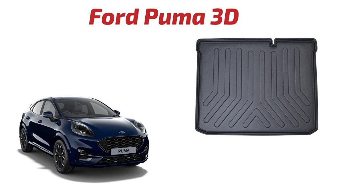 Ford Puma 3D  Bagaj Havuzu 2019-Sonrası