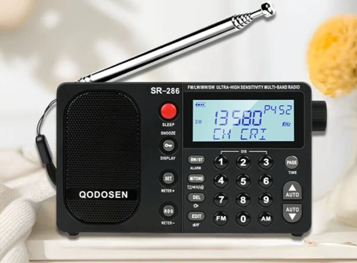 QODOSEN SR-286 FM/LW/MW/SW Radyo Alıcısı