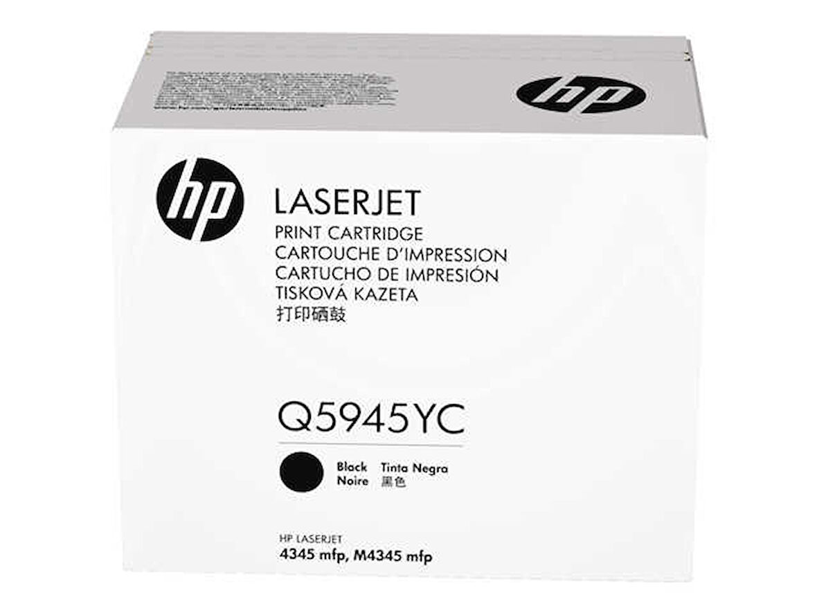 Hp Q5945YC (45A) Siyah Orjinal Toner
