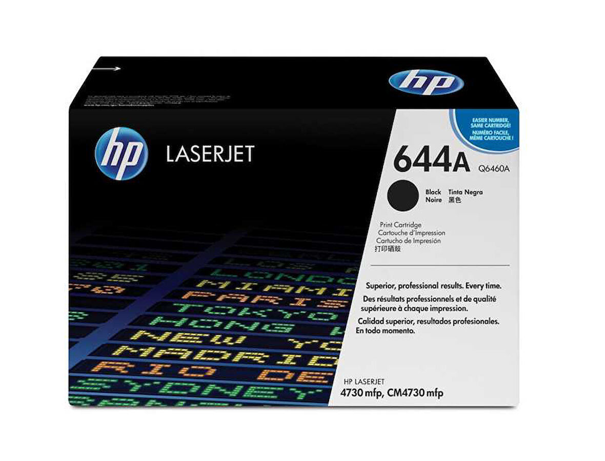 Hp Q6460A (644A) Siyah Orijinal Toner