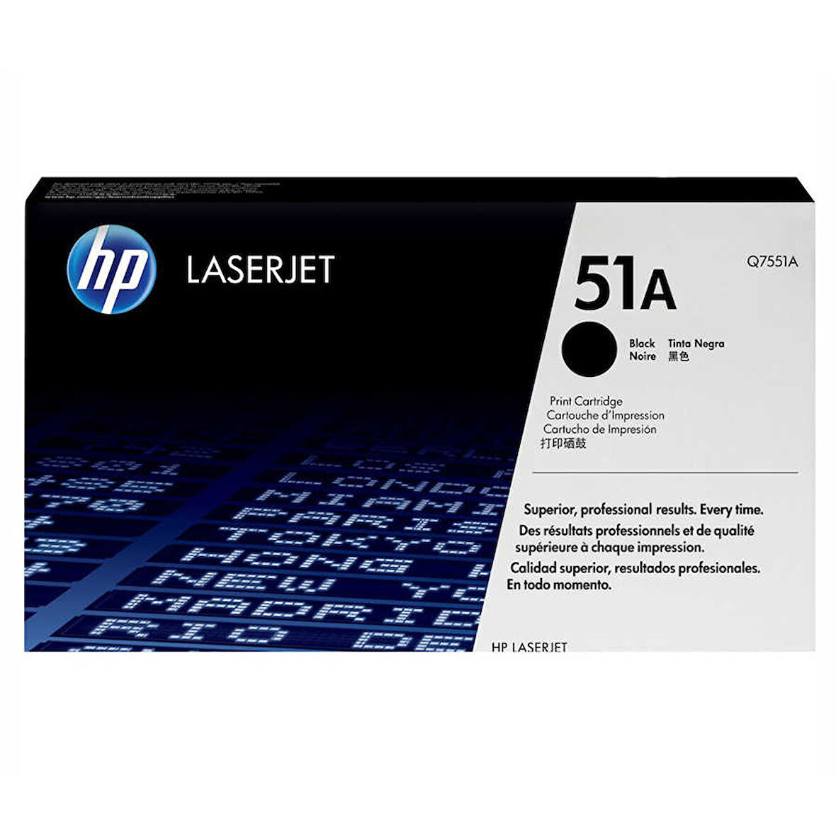 Hp Q7551A (51A) Siyah Orjinal Toner