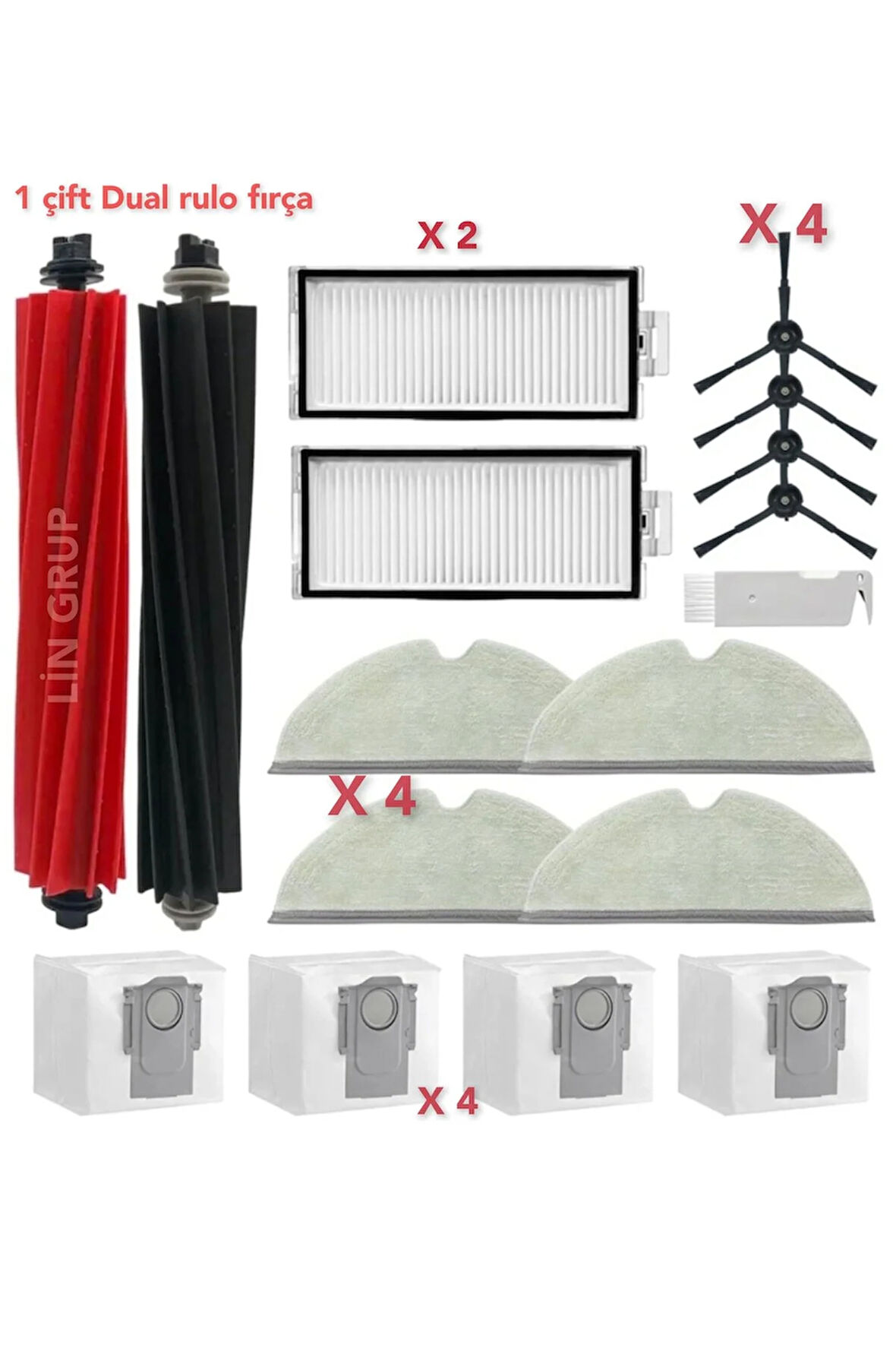 Roborock Q8 Max - Pro - Ultra - Q5 Pro Yedek Parçaları