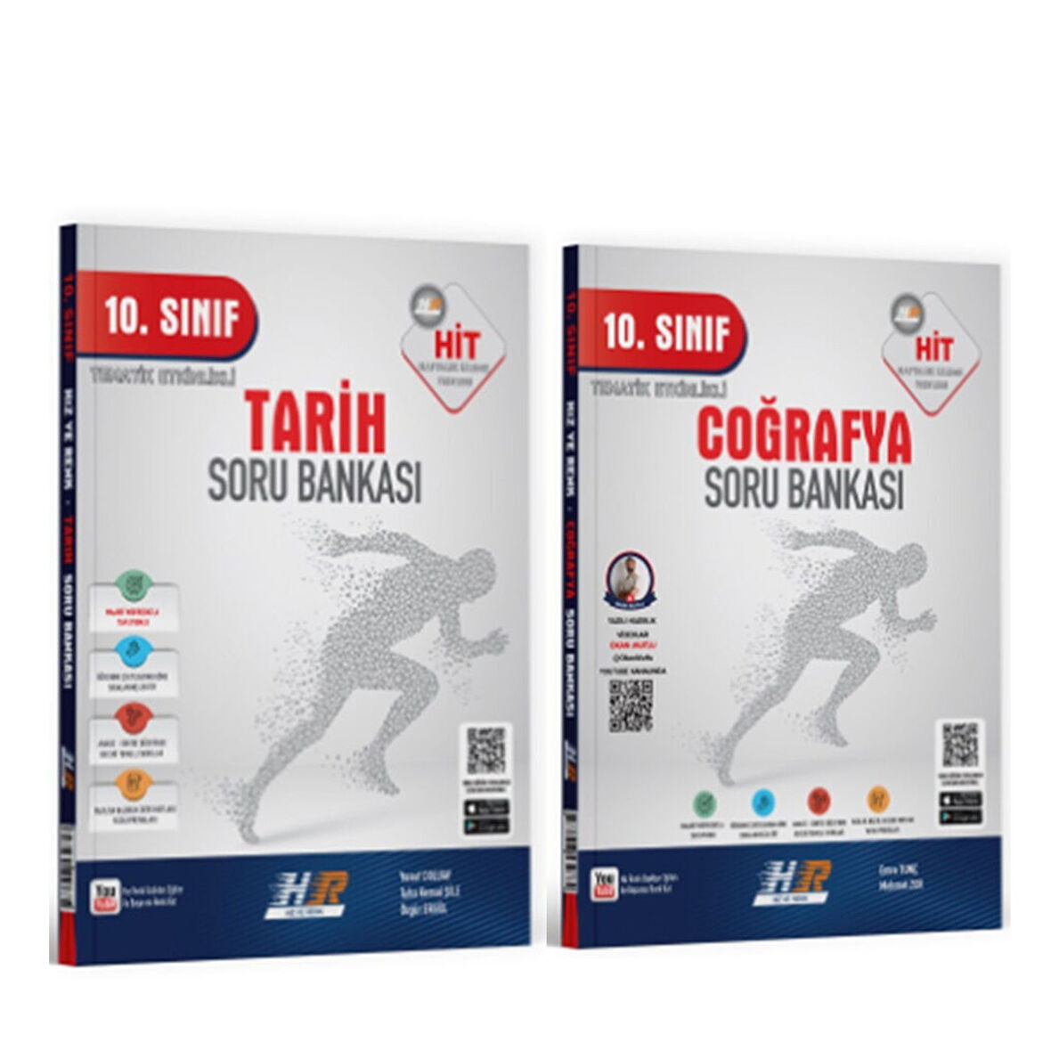 Hız ve Renk 10. Sınıf Tarih ve Coğrafya HİT Soru Bankası Seti 2 Kitap