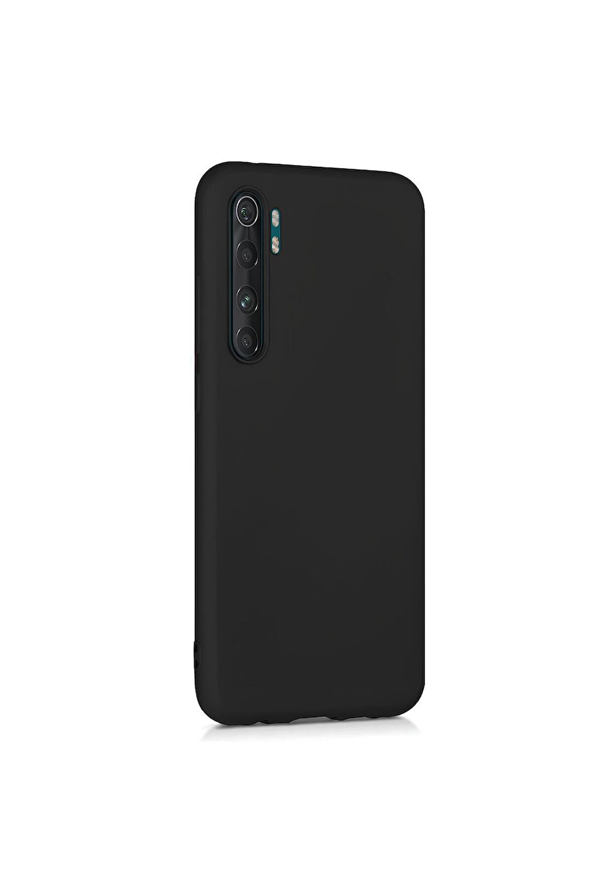 Xiaomi Mi Note 10 Lite Uyumlu Silikon Lansman Telefon Kılıfı - Siyah