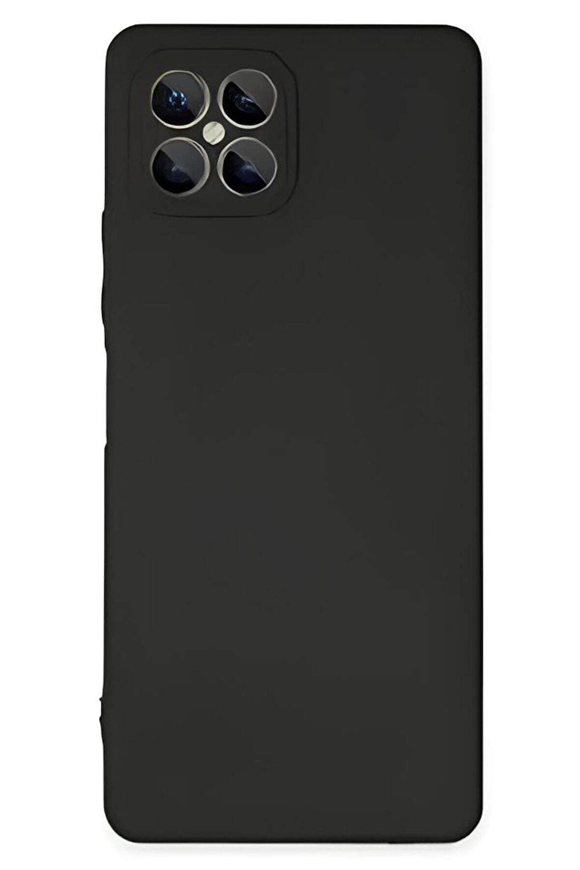 Omix X600 Uyumlu Silikon Lansman Telefon Kılıfı - Siyah