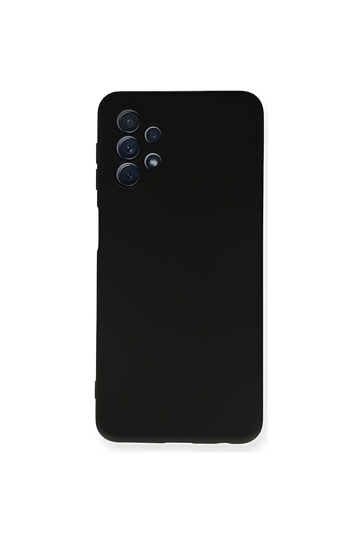 Samsung Galaxy A52s Uyumlu Silikon Lansman Telefon Kılıfı - Siyah