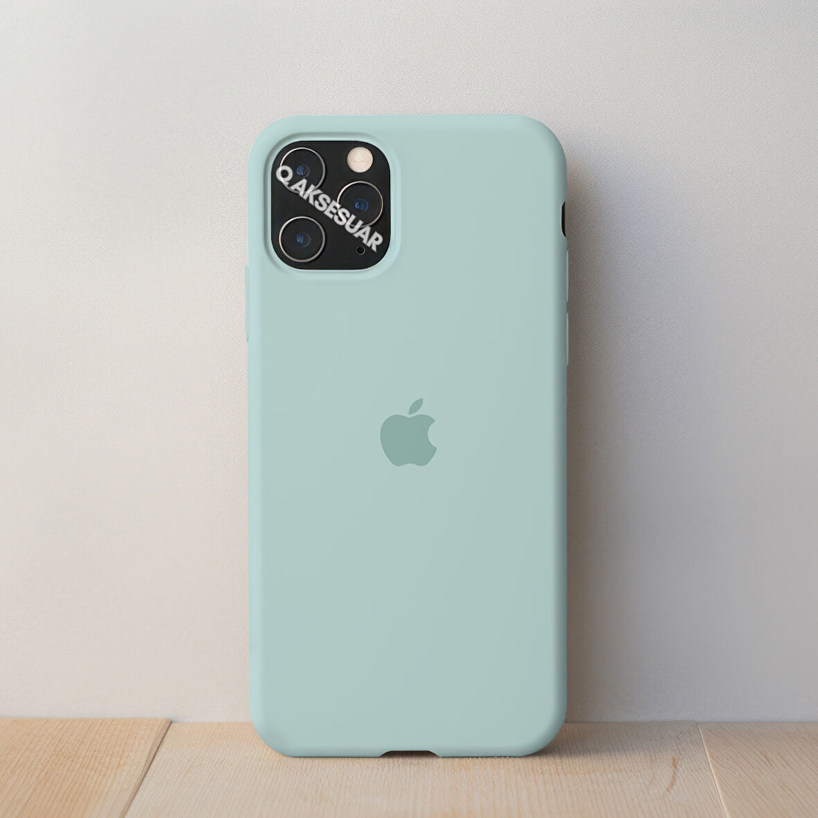İphone 6/6S Plus Uyumlu Içi Kadife Logolu Lansman Silikon Kılıf Kapak 