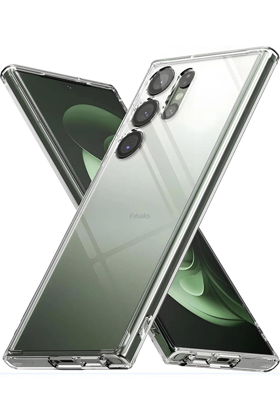 Samsung Galaxy S25 Ultra Uyumlu Renksiz Silikon Şeffaf Telefon Kılıfı