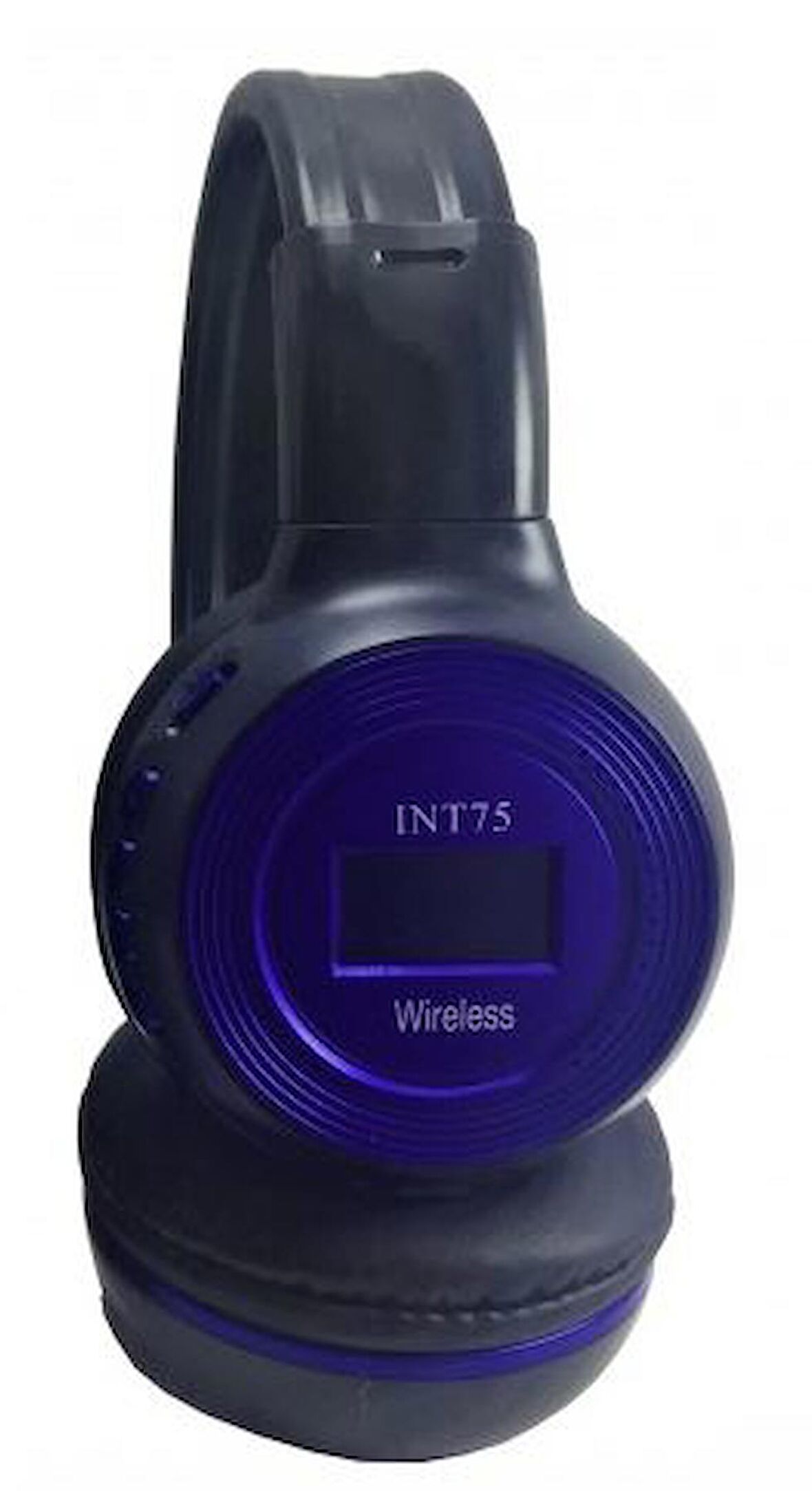 QASUL J-78 Int-75 Wireless Kulaklık Lcd Ekran Ile Tf Mp3 Çalar Kablosuz Bluetooth Int75