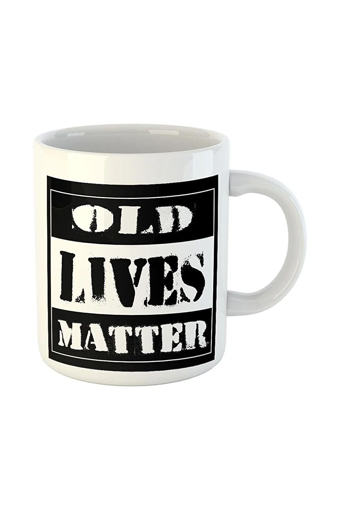 Old Lives Matter Baskılı Kupa Bardak