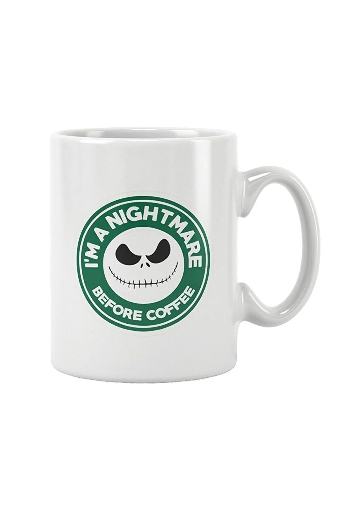 I'm A Nightmare Before Coffee Baskılı Kupa Bardak