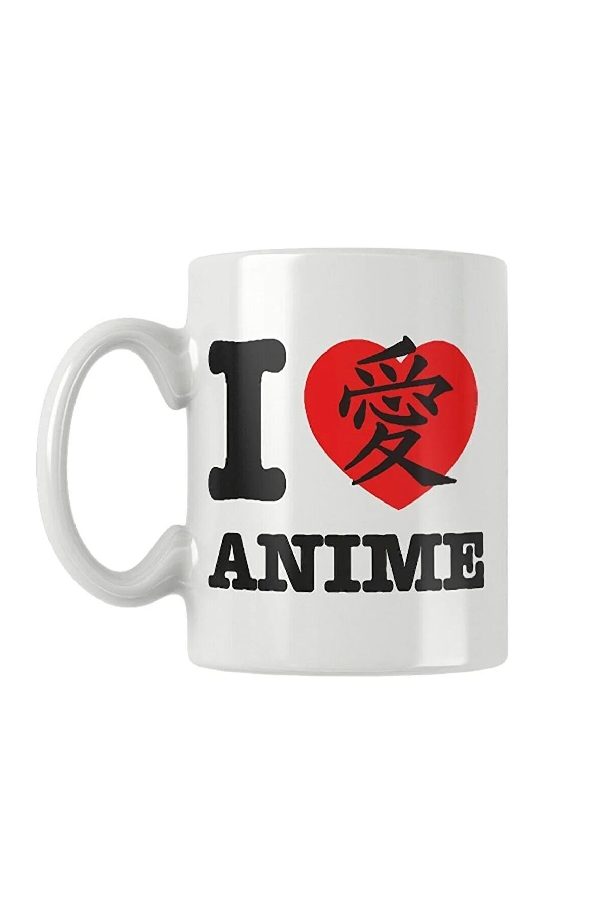 I Love Anime Baskılı Kupa Bardak