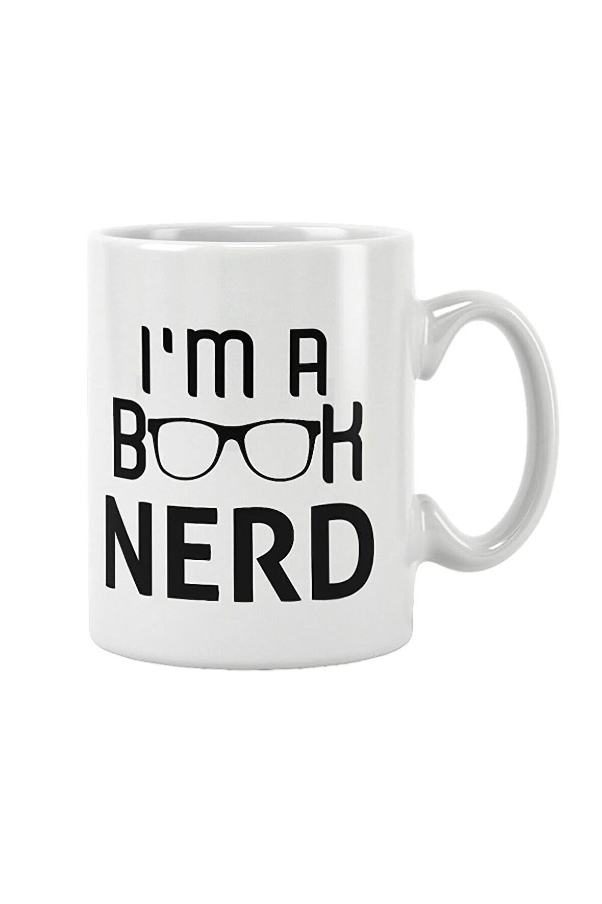 I Am A Book Nerd Baskılı Kupa Bardak