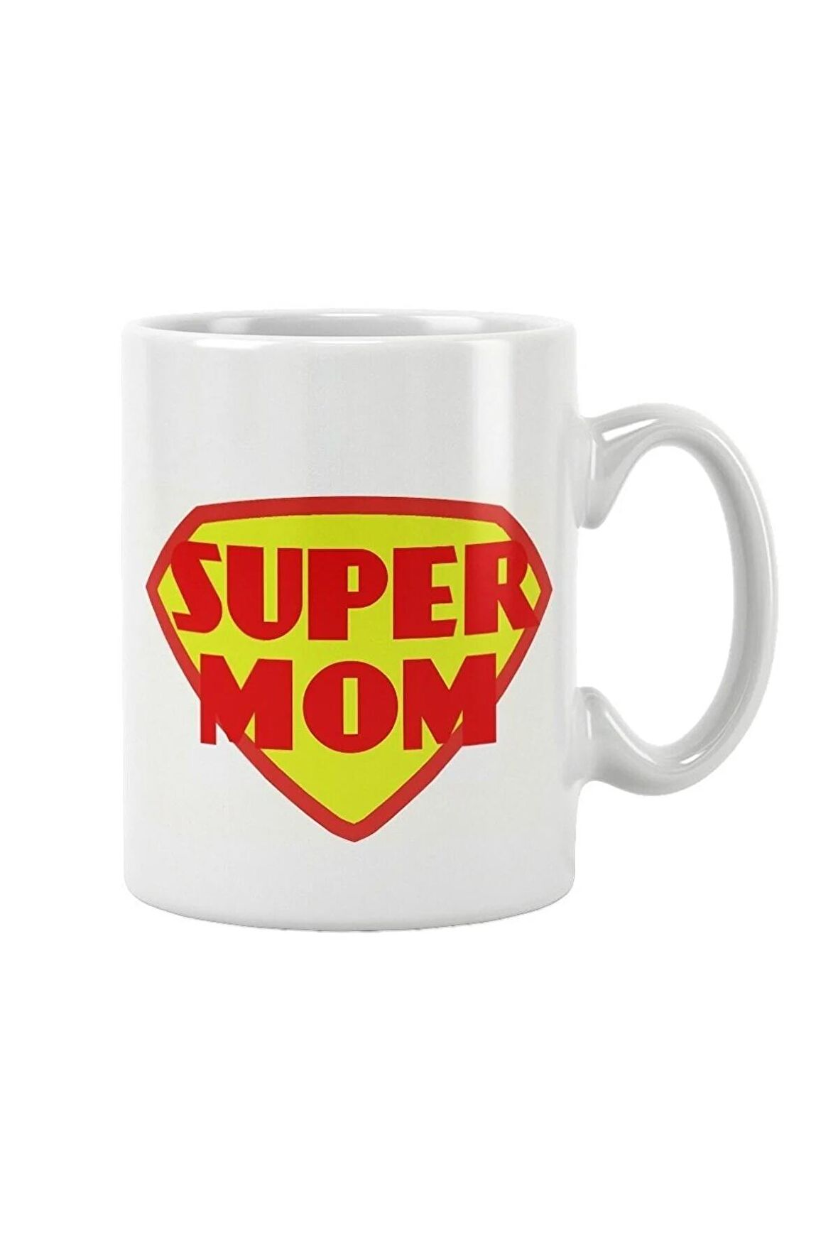 Super Mom Anneler Günü Doğum Günü Hediye Baskılı Kupa Bardak