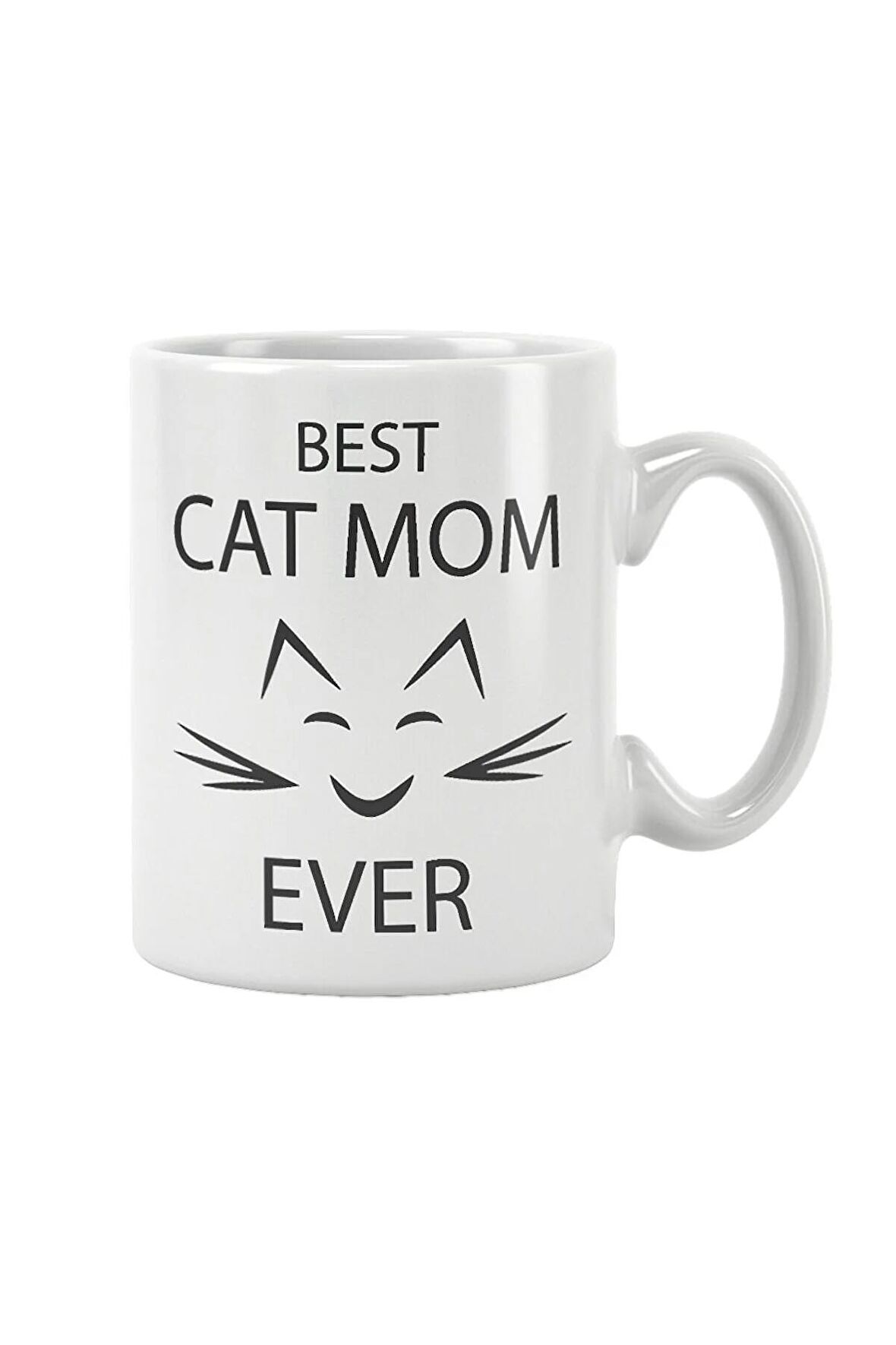 Best Cat Mom Ever Kedi Anne Hediye Baskılı Kupa Bardak