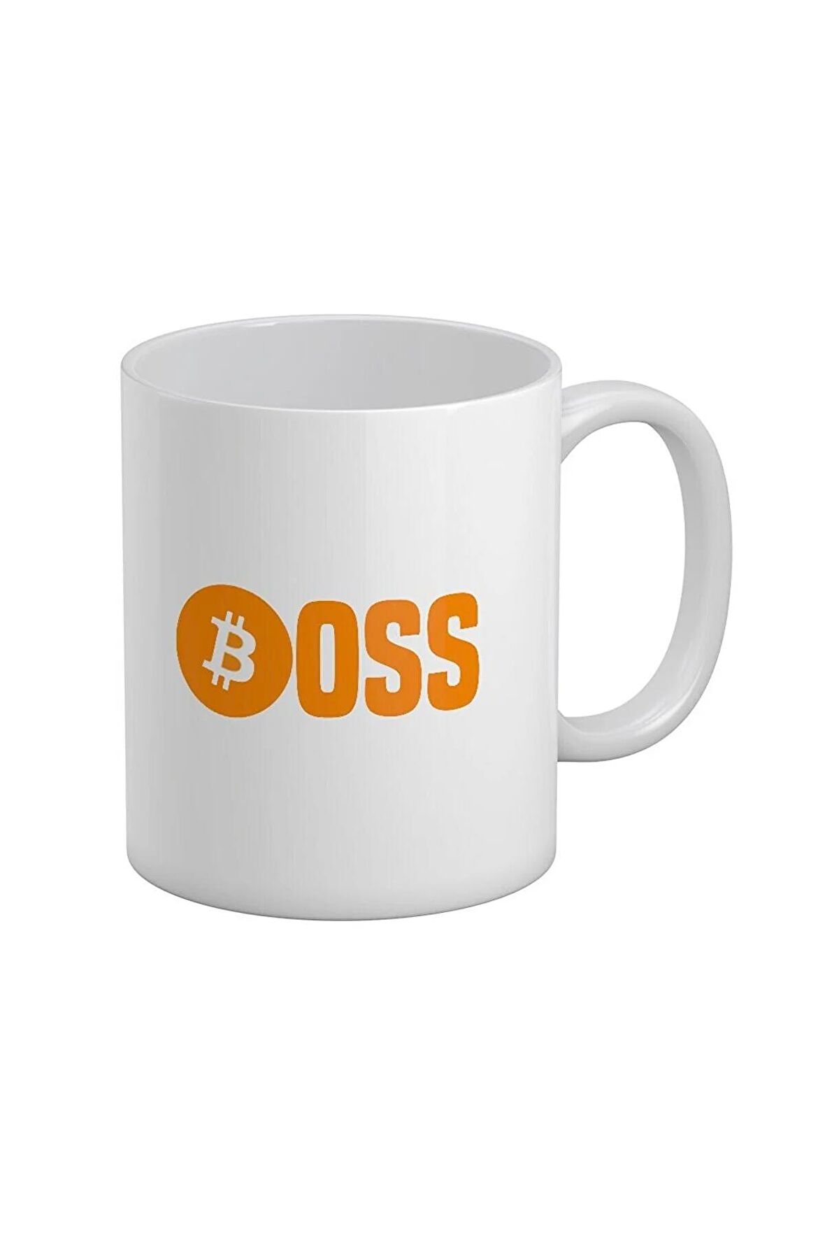 Boss Bitcoin Baskılı Kupa Bardak