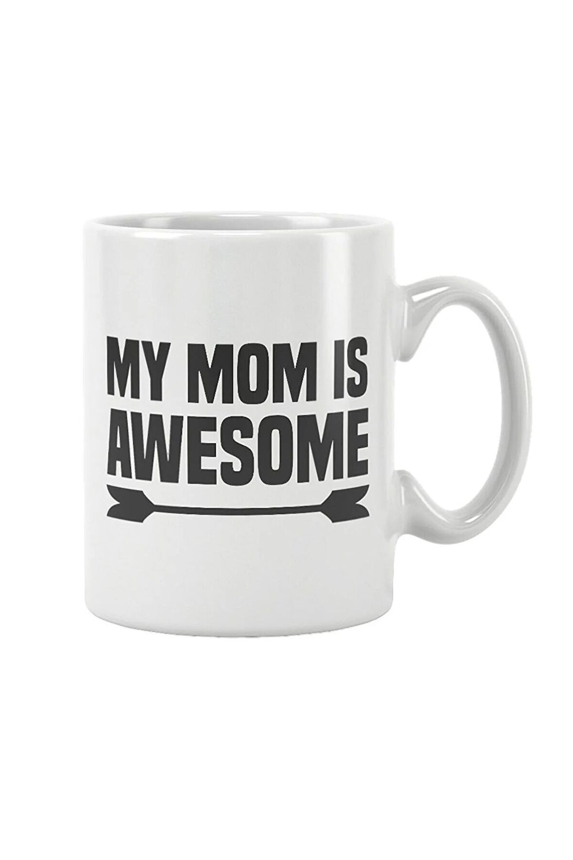 My Mom Is Awesome Anneler Günü Anne Hediye Baskılı Kupa Bardak