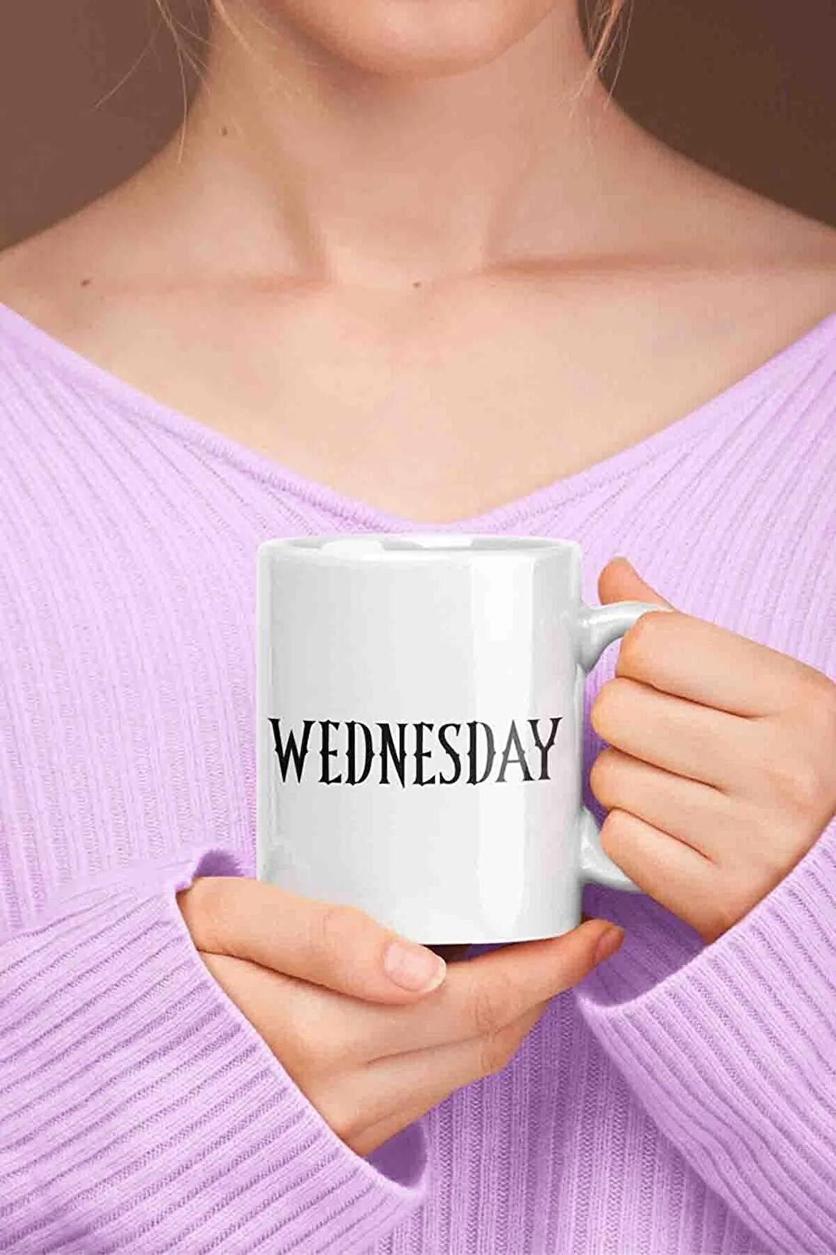 Wednesday Baskılı Kupa Bardak