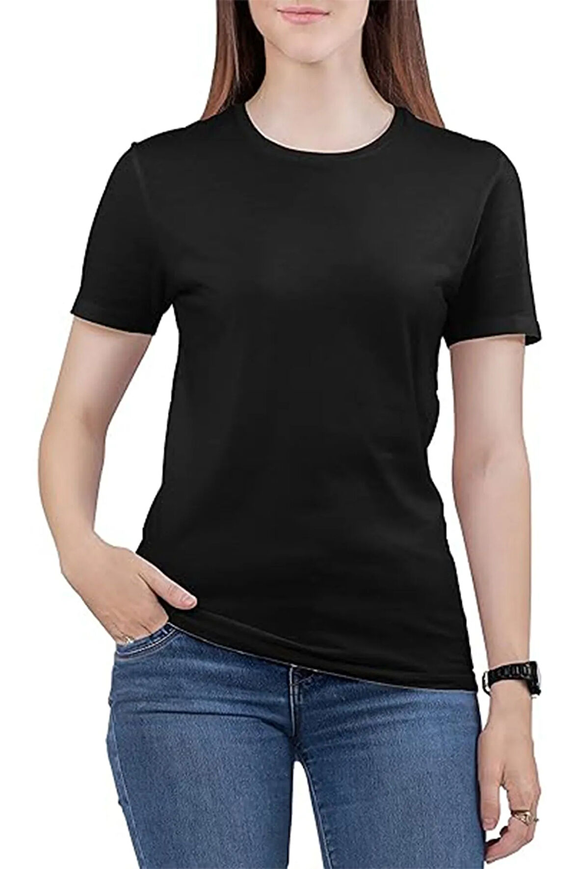 Premium Quality: %100 Pamuklu Siyah Erkek T-Shirt