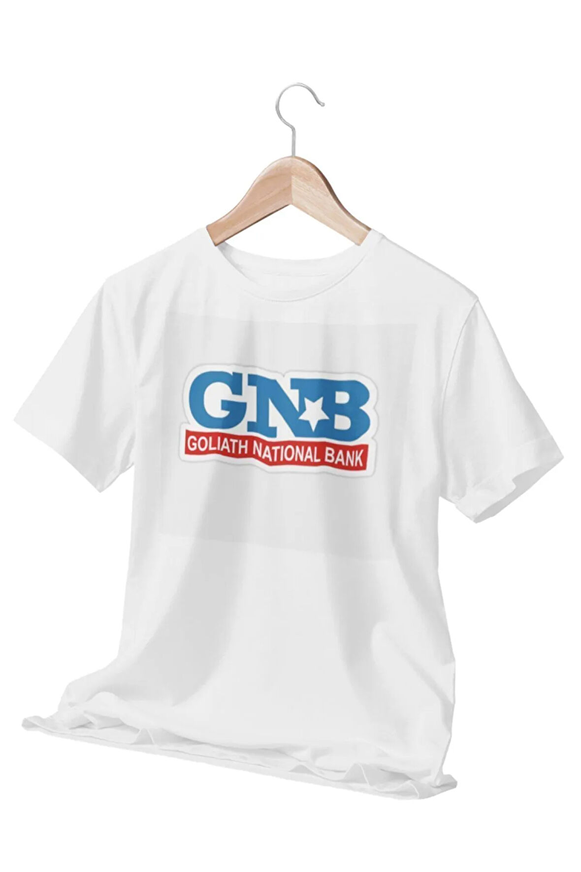 Goliath National Bank Gnb Hımym Barne Stinson How I Met Your Mother Baskılı Beyaz Unisex T-shirt