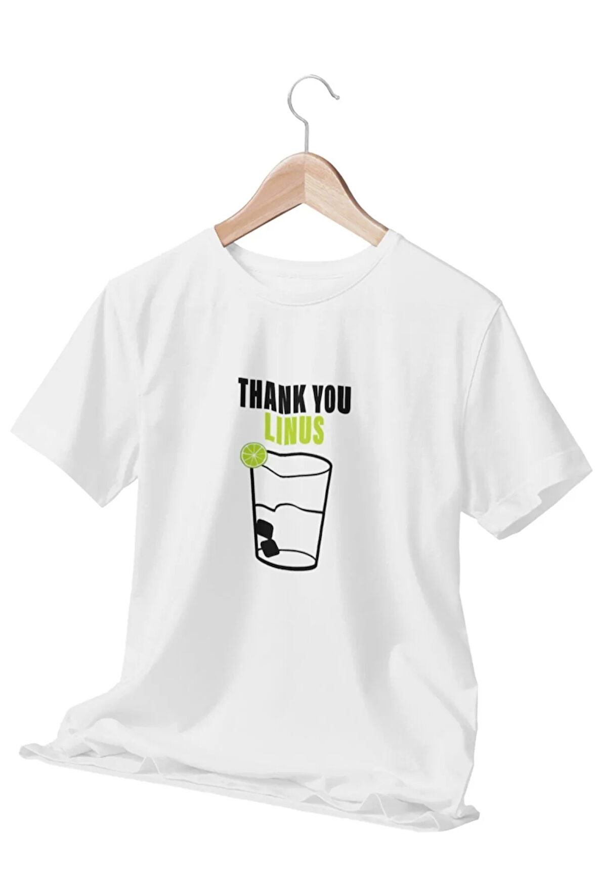 Thank You Linus Baskılı Lily How I Met Your Mother Hediyelik Eğlenceli Beyaz Unisex T-Shirt