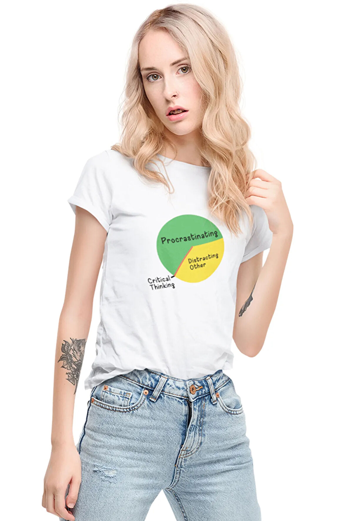 Michael Scott Procrastination The Office Baskılı Hediyelik Renkli Unisex T-Shirt