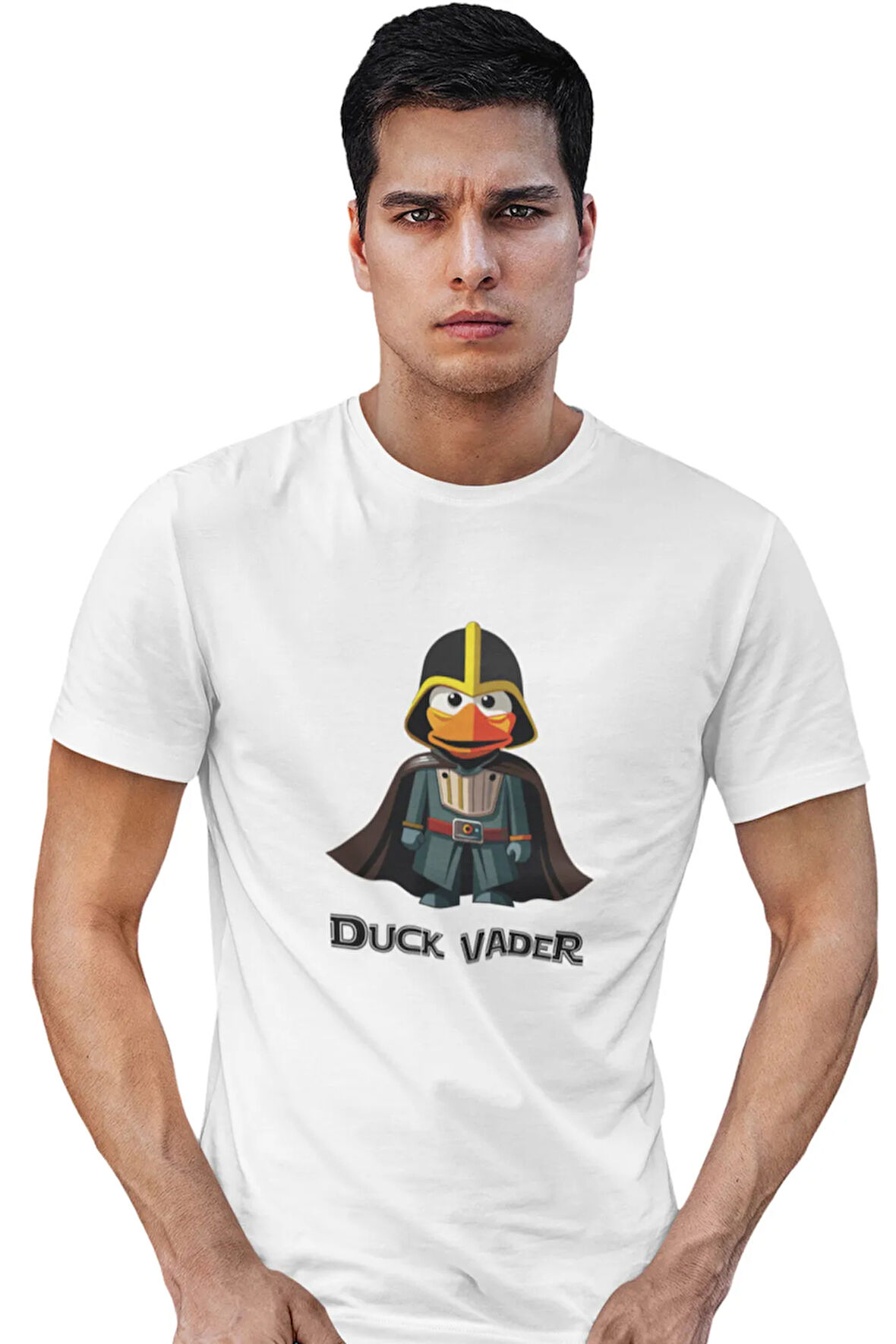 Duck Vader Baskılı Eğlenceli Unisex T-Shirt