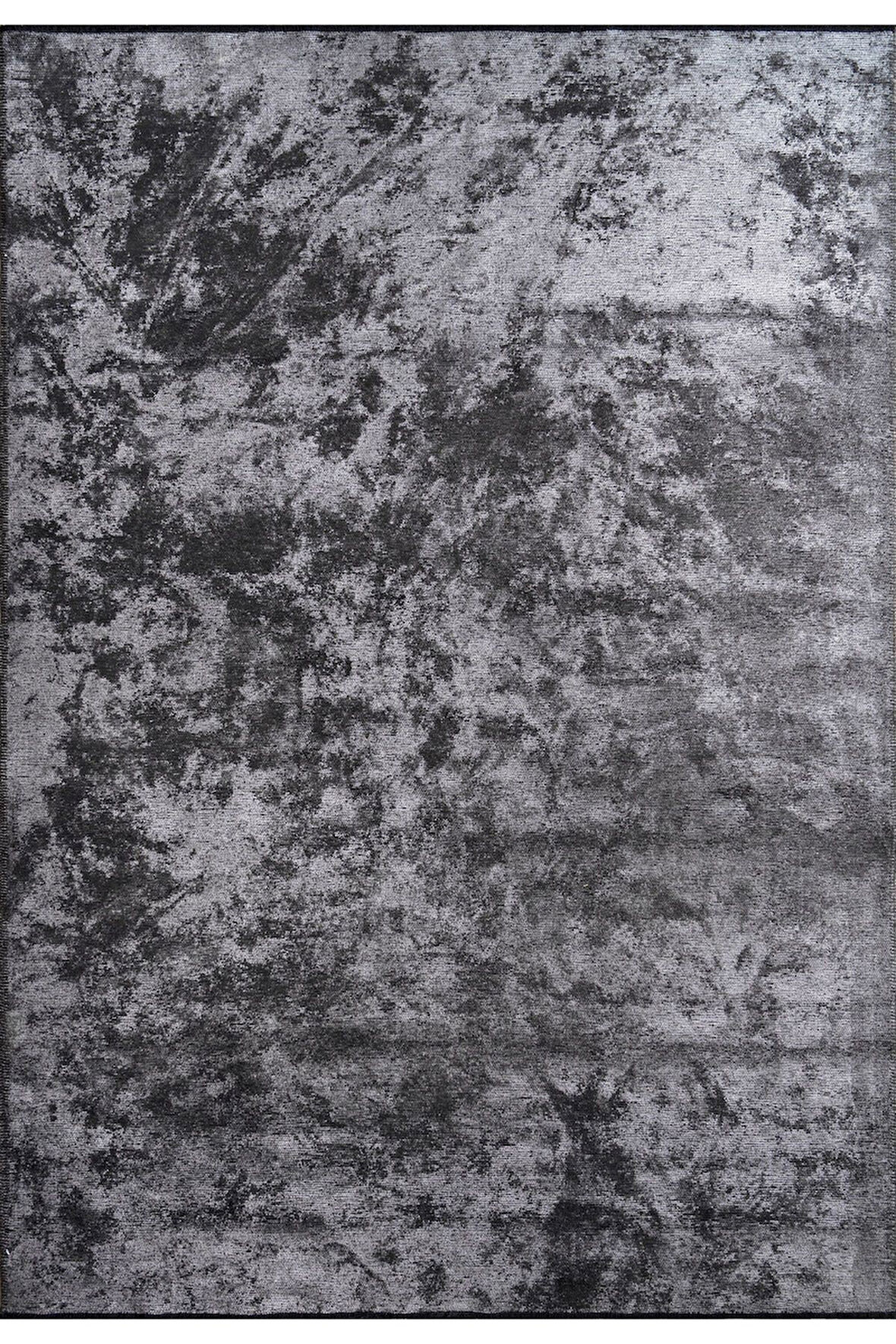 Royal Halı Alanis QG02A Antrasit Pamuk Akrilik Yumuşak Silinebilir Modern Kilim Halı