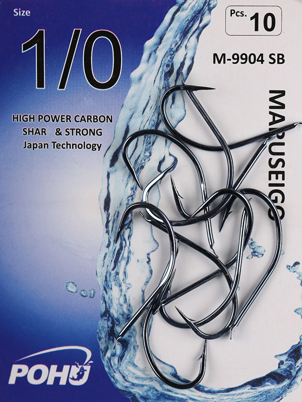 Pohu M-9904 Sb 1/0 10'lu Paket  Olta Iğnesi