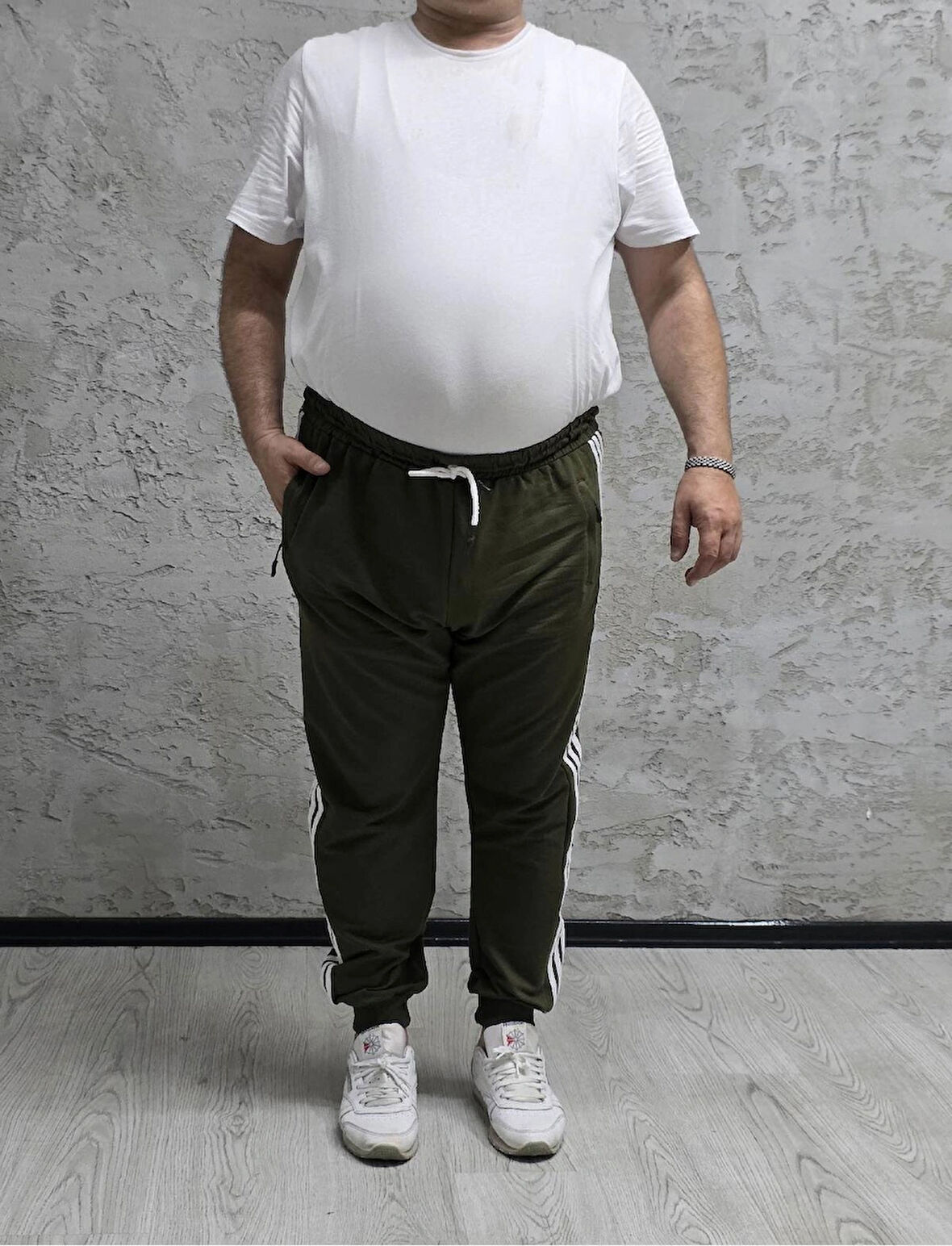 QUITS KIDS-2225-BATTAL BEDEN ŞERİTLİ EŞOFMAN