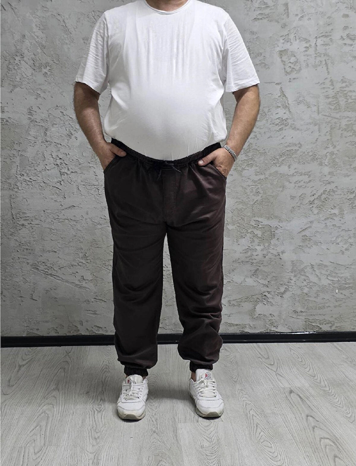 QUITS KIDS-15000-BATTAL BEDEN BEL VE PAÇA LASTİKLİ PANTOLON