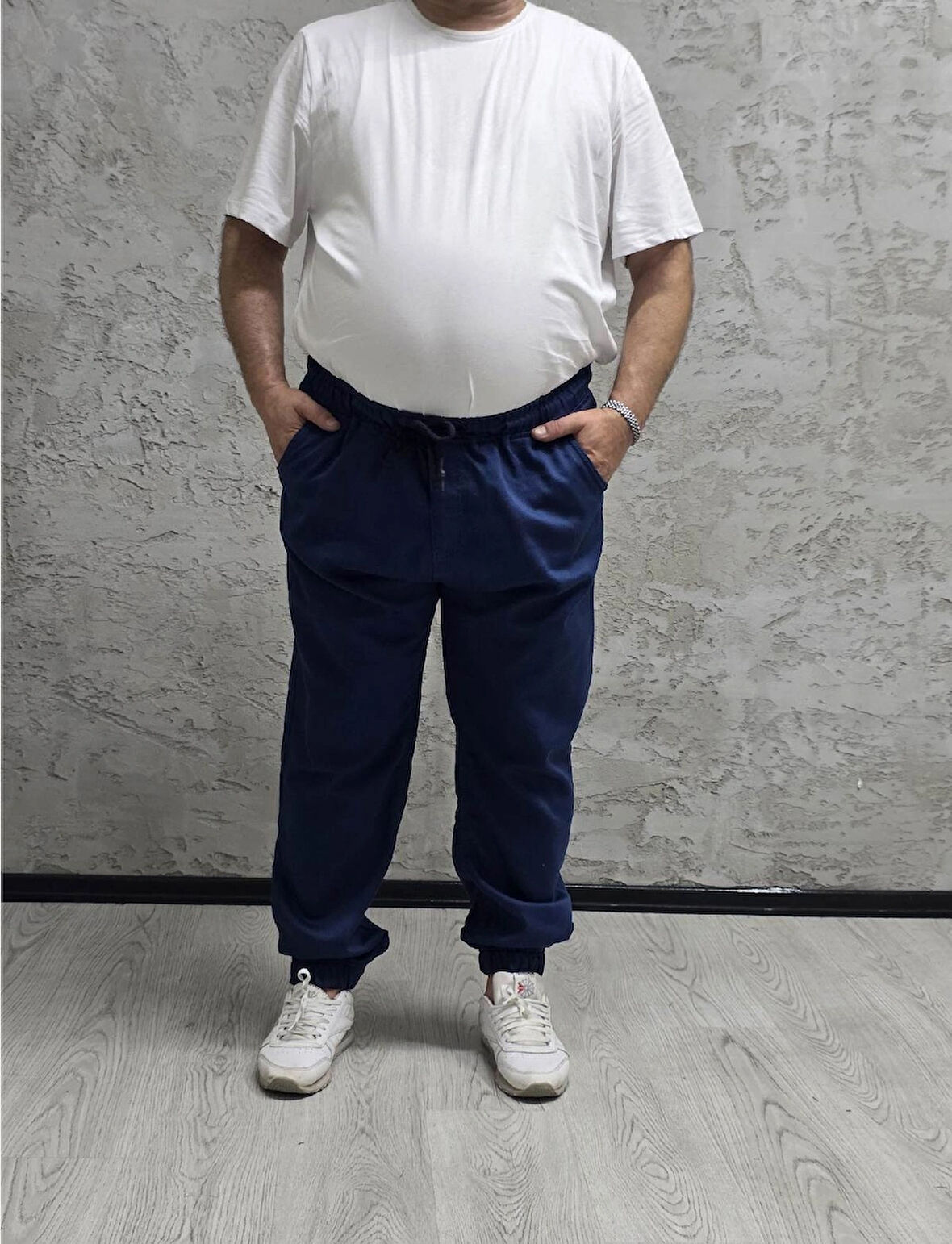 QUITS KIDS-15000-BATTAL BEDEN BEL VE PAÇA LASTİKLİ PANTOLON