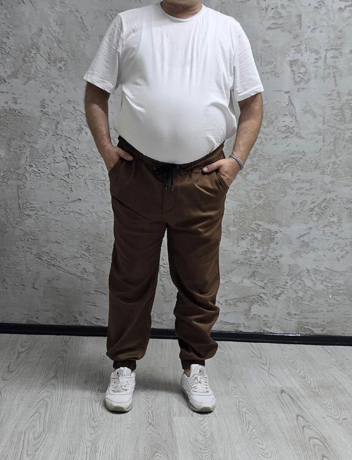 QUITS KIDS-15000-BATTAL BEDEN BEL VE PAÇA LASTİKLİ PANTOLON