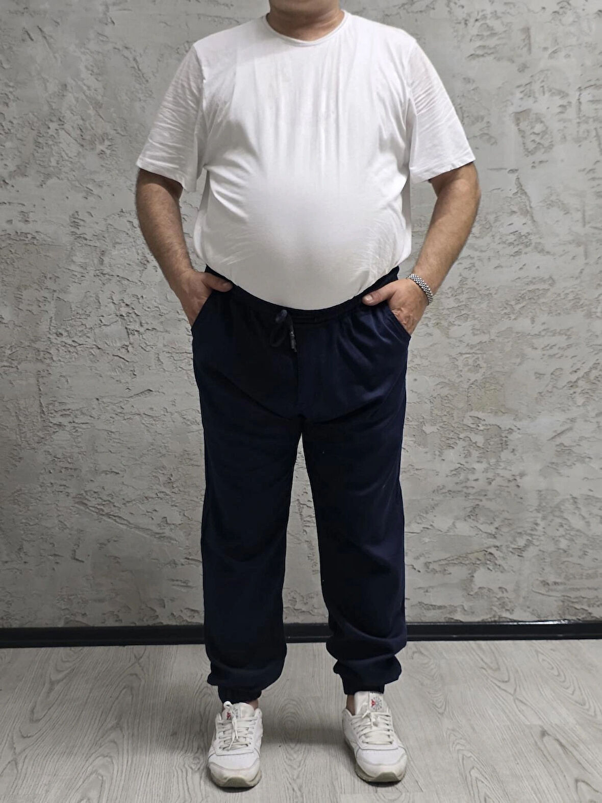 QUITS KIDS-15000-BATTAL BEDEN BEL VE PAÇA LASTİKLİ PANTOLON