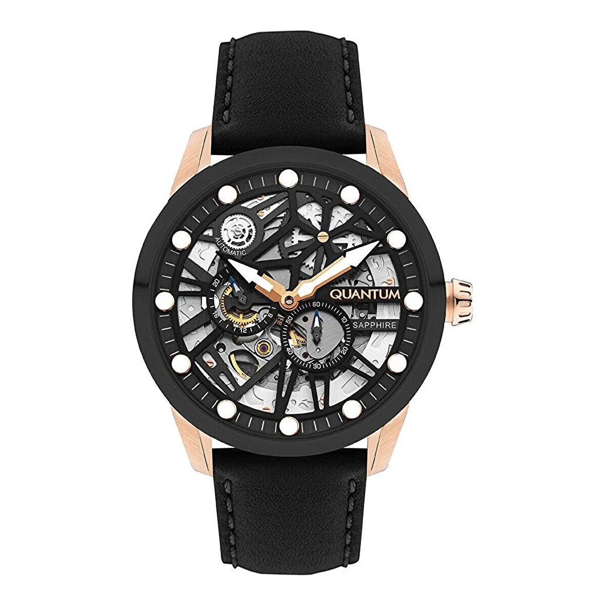 Quantum QMG1120.851 Erkek Kol Saati | 46MM, Otomatik Mekanizma, Safir Cam