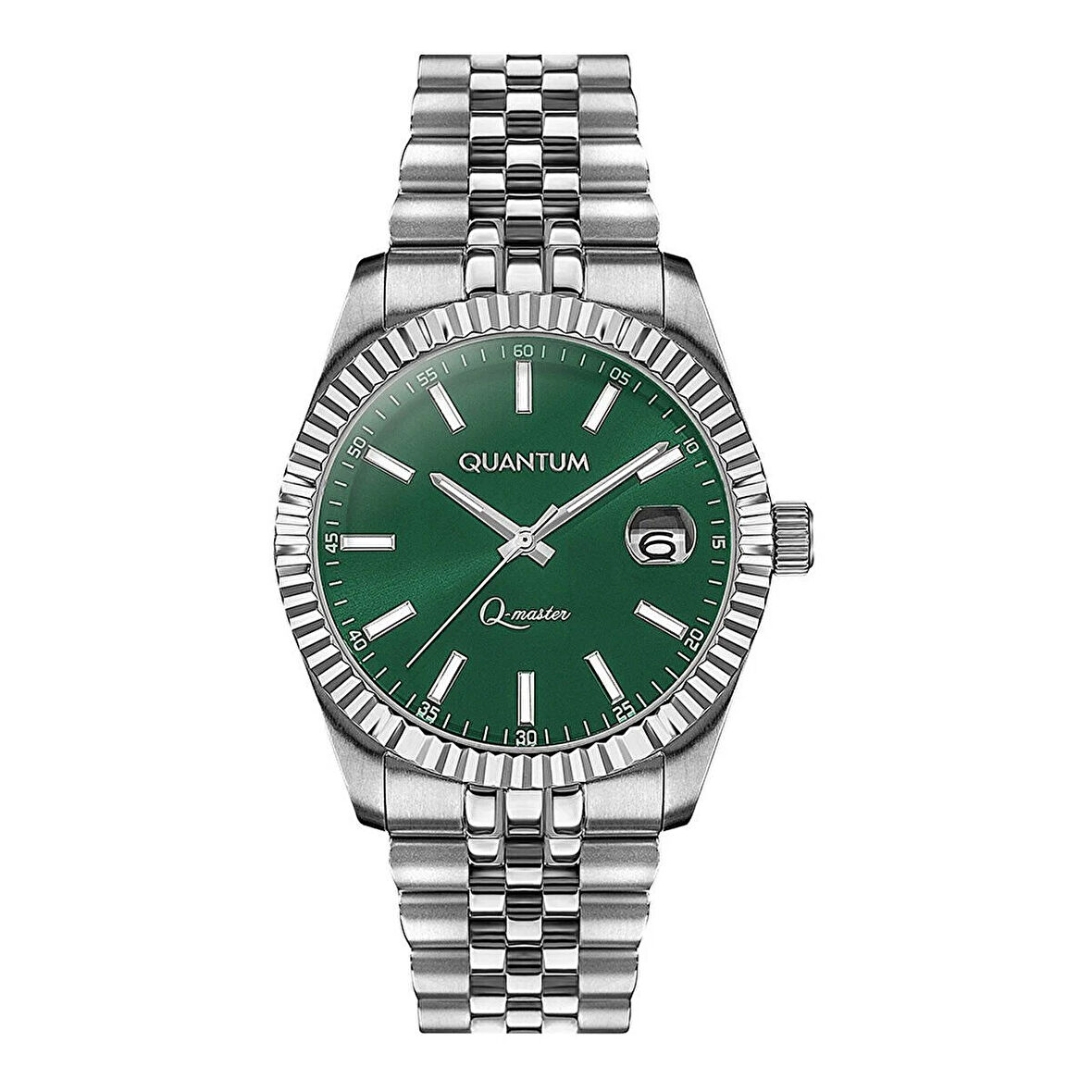 Quantum QMG941.370 Erkek Kol Saati | 41MM, Otomatik Mekanizma, Safir Cam, 10 ATM, Yeşil Kadran