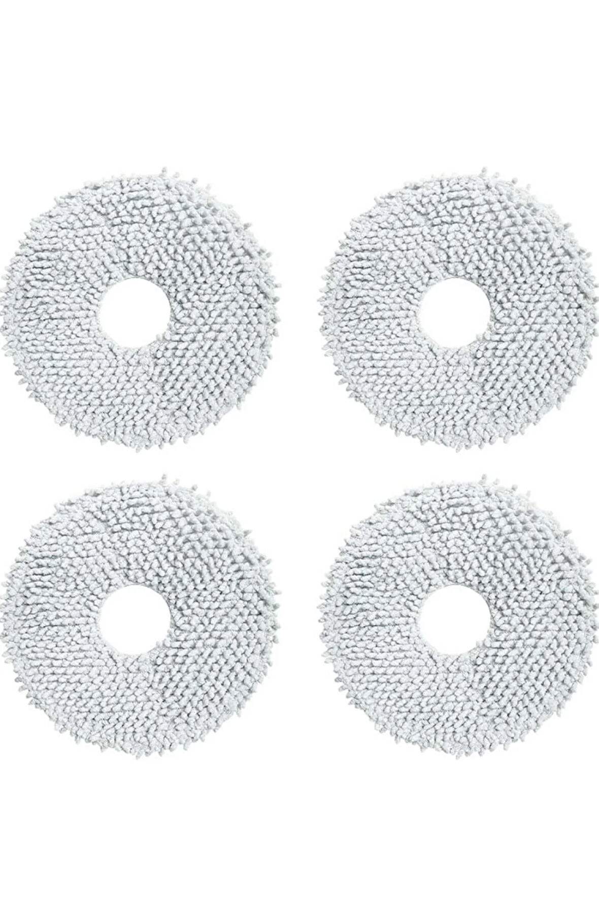 Roborock Q Revo S - Q Revo maxV - Q Revo Curv uyumlu mop paspas 4 adet