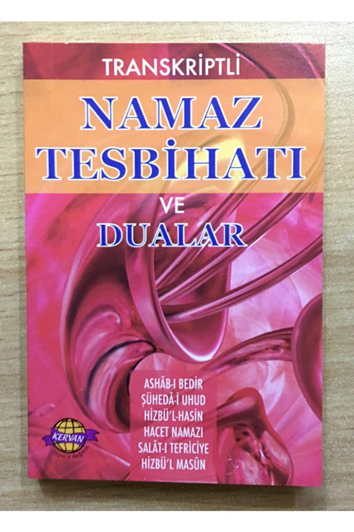 Transkriptli Namaz Tesbihatı Ve Dualar, Cep Boy, 8x12 Cm. Şamua Kağıt, Kervan Yayın