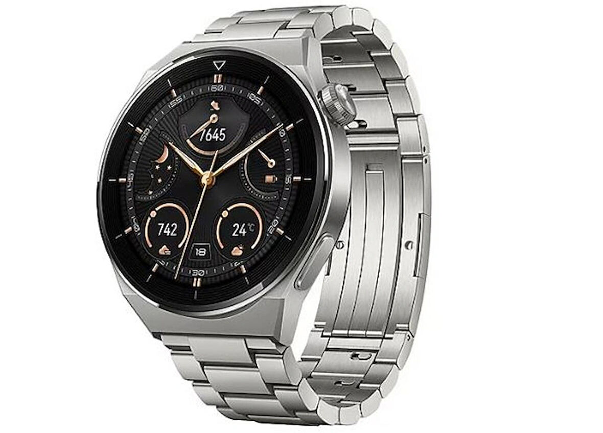 Huawei Watch GT 3 Pro 46mm Titanyum Kasa Akıllı Saat (SAATİN CAMINDA KILCAL ÇİZİKLER VARDIR) TRŞHİR