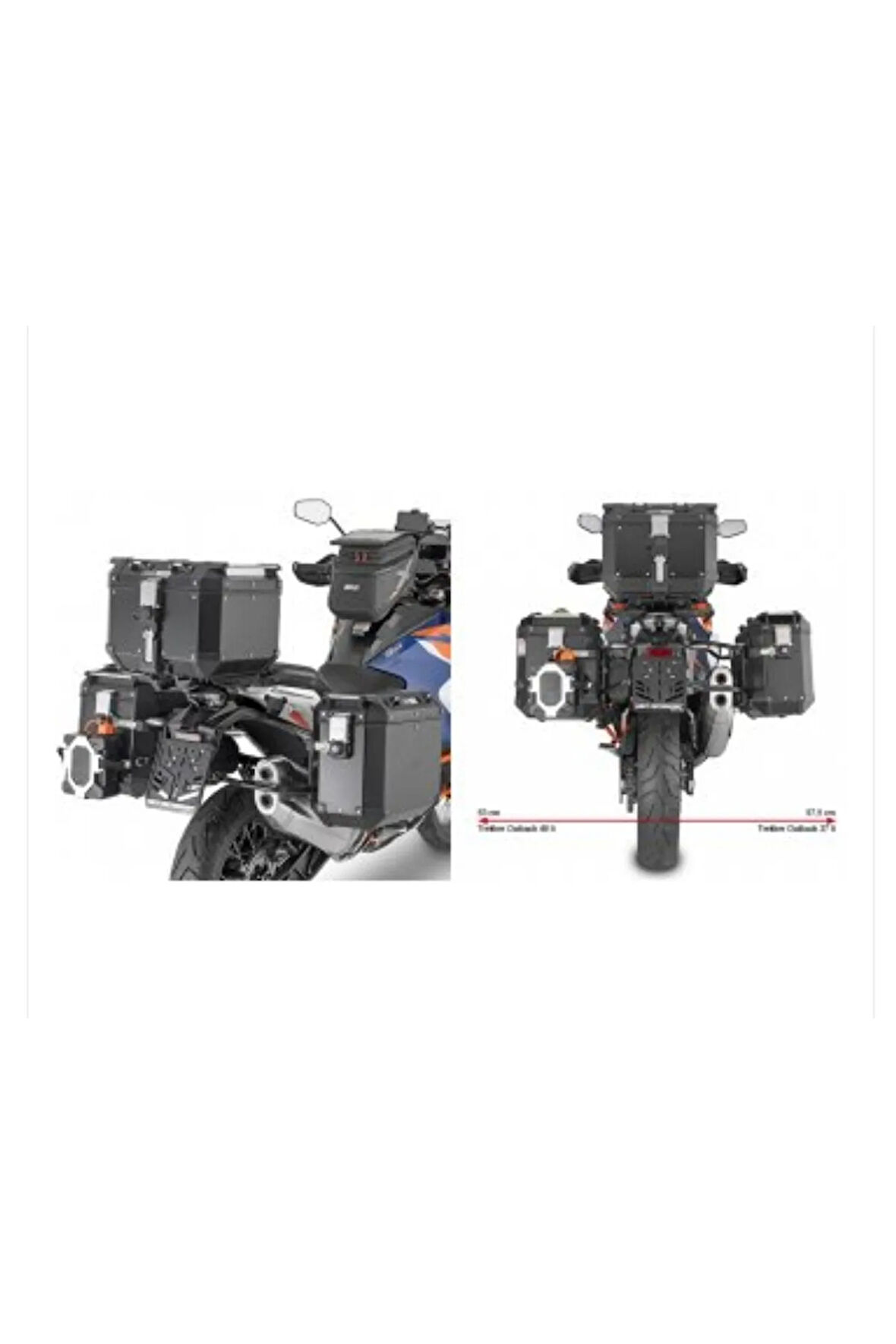Plo7713cam Ktm 1290 Super Adventure R-s (21-22) Yan Çanta Taşıyıcı