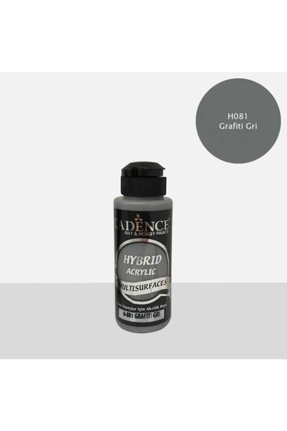 Cadence Multısurface 120 ml H-081 Grafıty Gri Boya