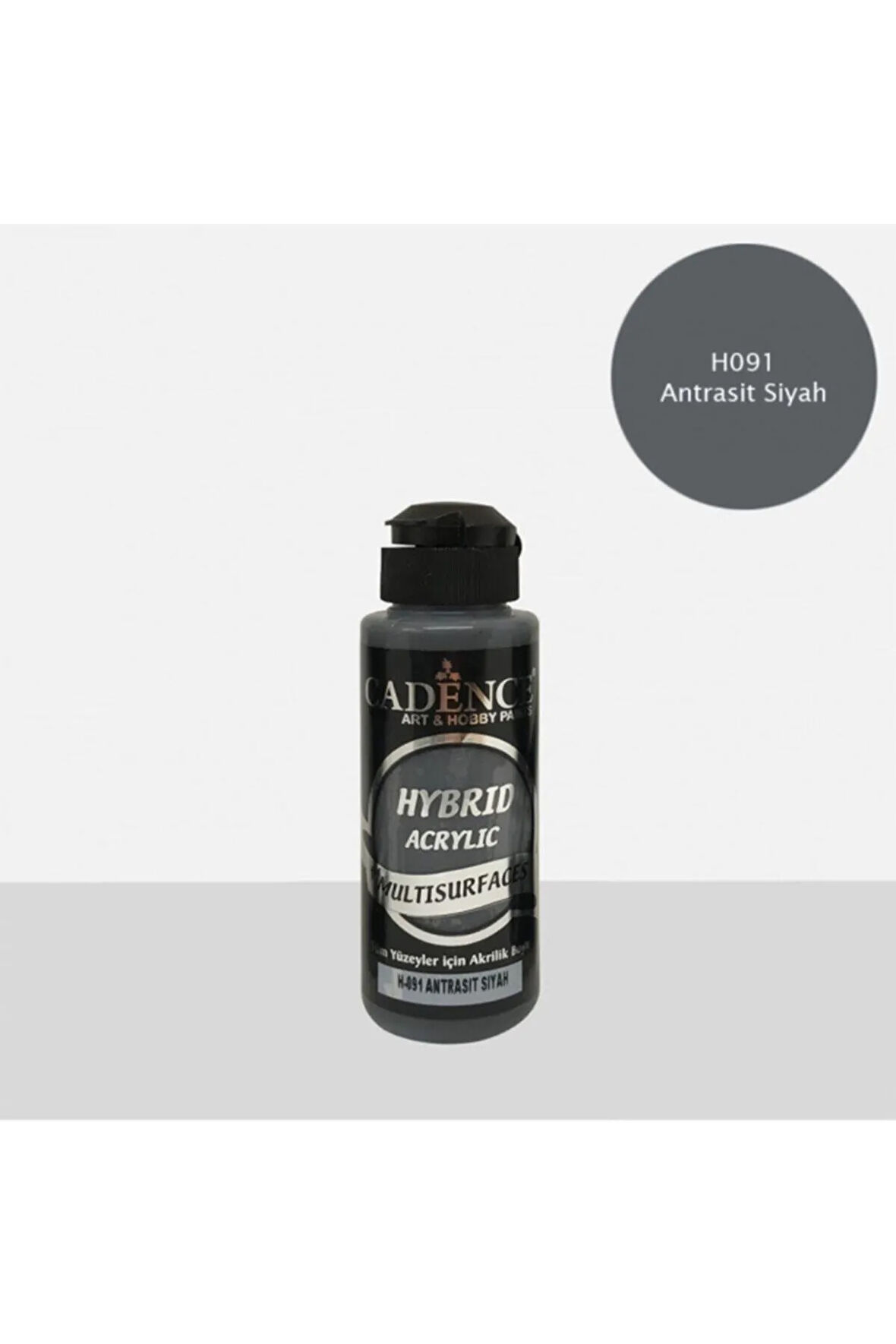 Cadence Multısurface 120 ml H-091 Antrasit Siyah Boya