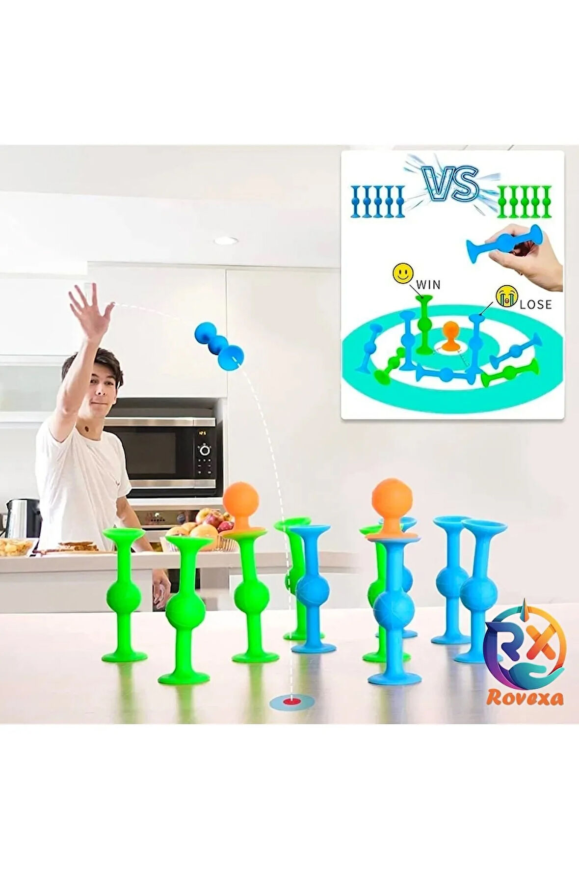 Pop Dart Vakum Molekül Oyuncak Pop Dart Oyunu 10 6 Parça Popit Dart Oyunu Duyusal Eğitici Oyuncak