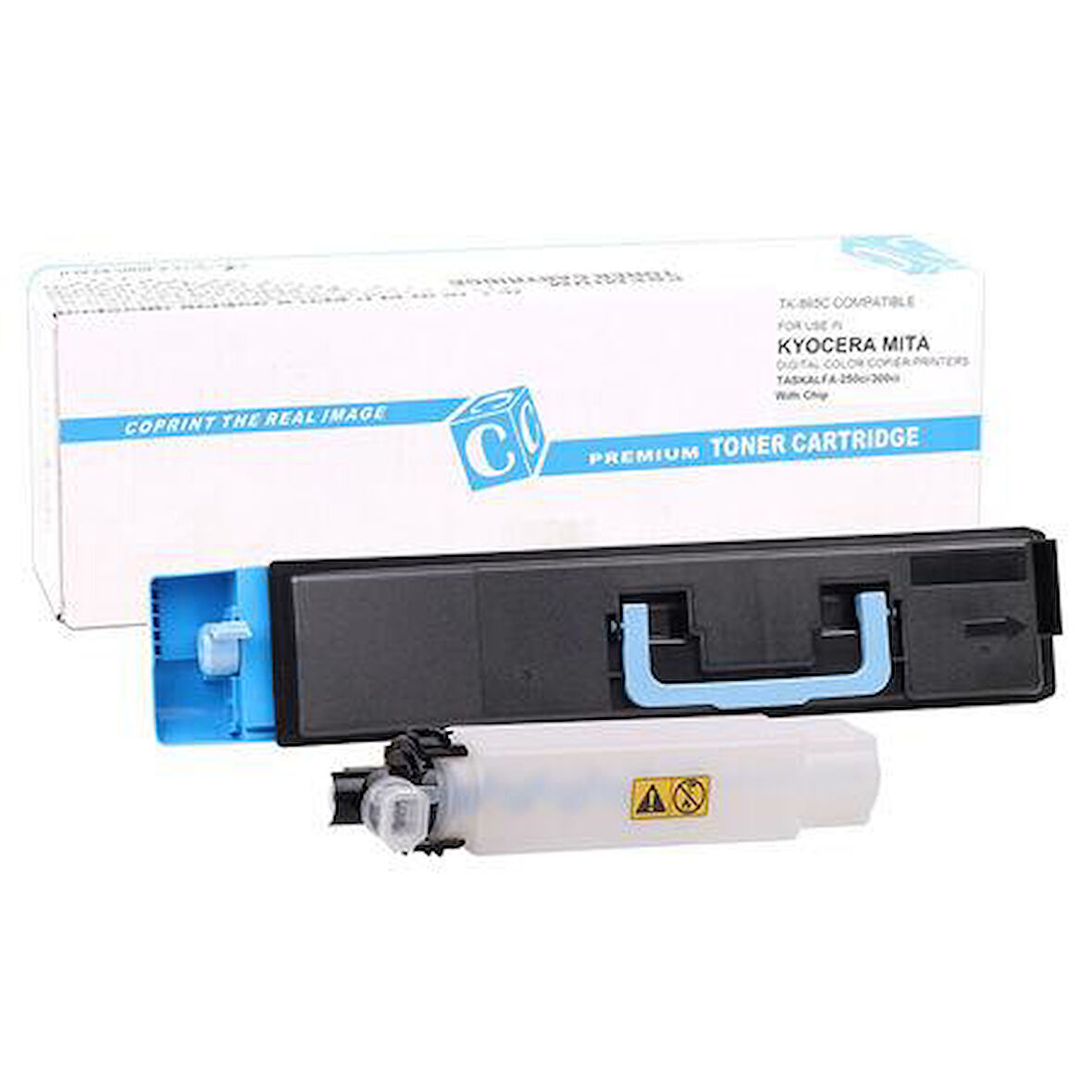 Tecprint  TK-865 Kyocera Uyumlu Muadil Toner Mavi (12.000 Sayfa)