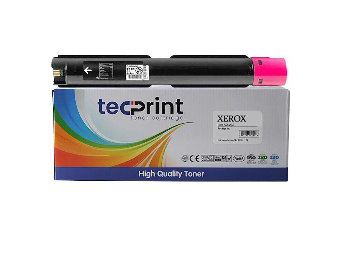 Tecprint Xerox Versalink C7020-7025-7030 -106R03747 Uyumlu Kırmızı Muadil Toner Yüksek Kapasiteli