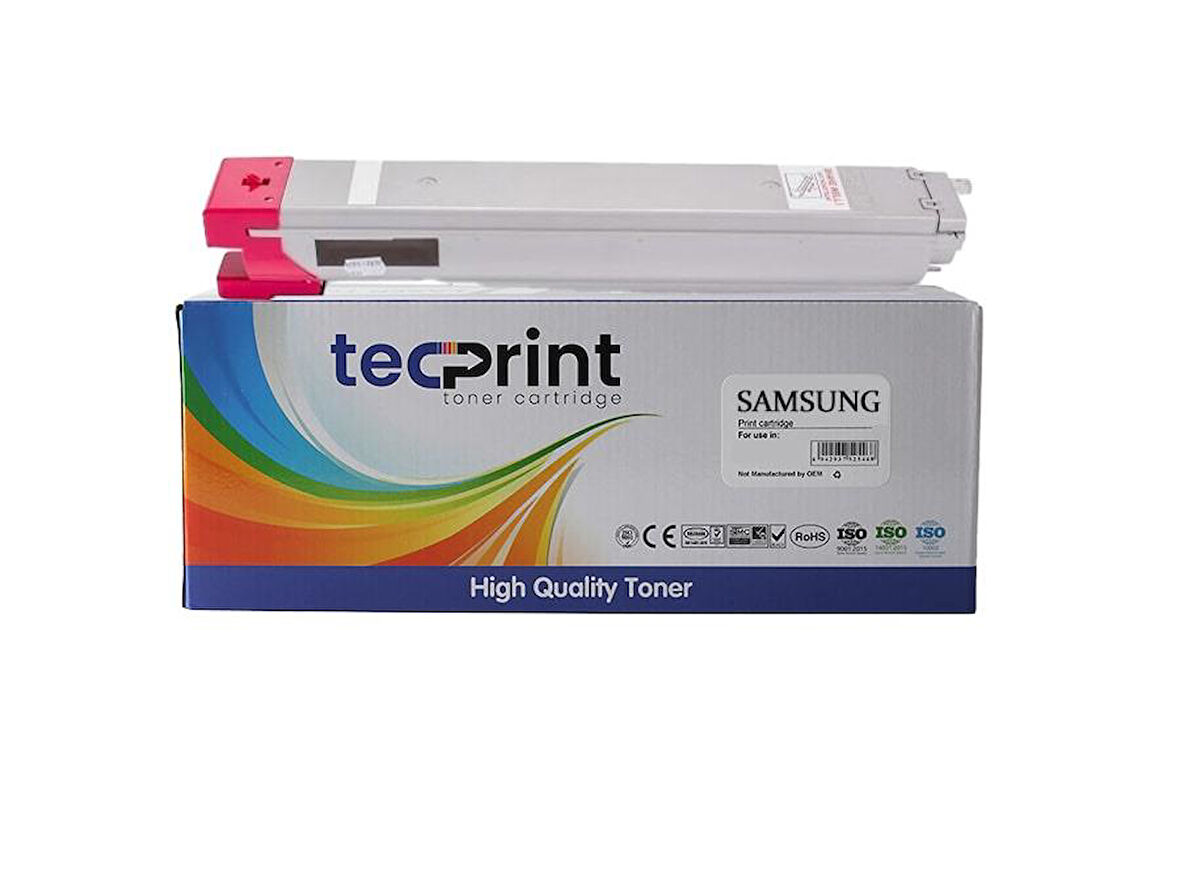 Tecprint Samsung CLX-9201 Uyumlu CLT-M809S Kırmızı Muadil Toner